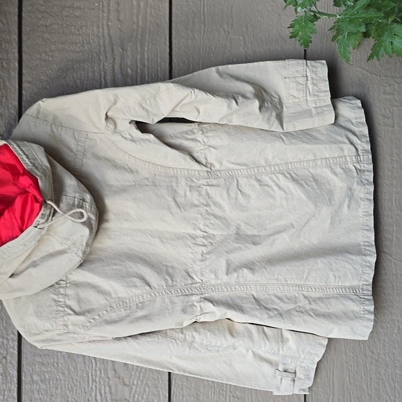 Eddie Bauer Khaki Jacket Pxs - Picture 7 of 10